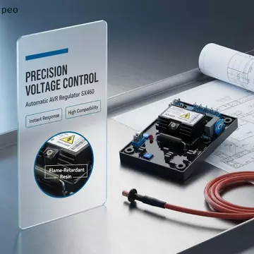 [PEO] Bộ điều chỉnh điện áp tự động SX460 AVR 1 Cái Bảng ổn định điện áp máy phát điện chống nước cho thiết bị phát điện trang trại VN