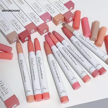MATQPELHUNE DIKALU Matte Lip Liner Novice Non-sti Cup Toot Lip Velvet Mist Lip Gloss Lip Liner VN