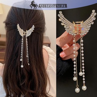Onetimingfine Mới Pha Lê Kim Cương Giả Ngọc Trai sel Kẹp Tóc Hàn Quốc Đơn Giản Bên Kẹp Liu Hai Kẹp Tóc Phụ Kiện Tóc Nữ VN
