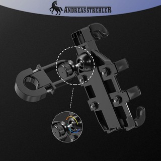 Onetimingfine Đa Năng Nâng Cấp Tám Móng Vuốt Giá Đỡ Điện Thoại Di Động Cho Xe Máy Xe Tay Ga ATV Xe Đạp Điện Thoại Di Động VN