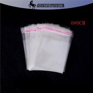 Onetimingfine 100 Cái / túi OPP Clear Seal Tự Dính Nhựa Trang Sức Nhà Đóng Gói Túi VN