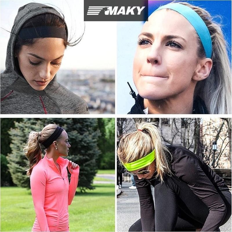 Newwellknownepic Sport Yoga s, Băng đô Cotton co giãn mềm thời trang Yoga co giãn VN