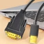 Cáp chuyển đổi nối tiếp BTM USB sang RS232 1 5m cho máy in máy tính Hiệp hội thiết bị POS với chất liệu PVC