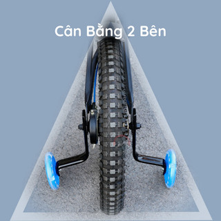 【Ready】Bánh Phụ Xe Đạp Trẻ Em Phát Sáng Đầy Đủ Phụ Kiện Lắp Đặt Bánh 12 14 16 18 20 Inch