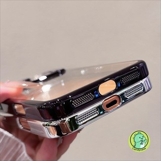 Ốp Điện Thoại Bảo Vệ Camera Cho OPPO A5 A5i A5X A3 Pro NFC A3i Plus A3X A80 A60 A40 A40M A98 A97 A96 A95 5G 4G Vỏ Sang Trọng Dễ Thương Đơn Giản Mạ Khung Vỏ Mềm