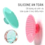 Pad Rửa Mặt Silicone Neon Pink Làm Sạch Da Loại Bỏ Bụi Bẩn
