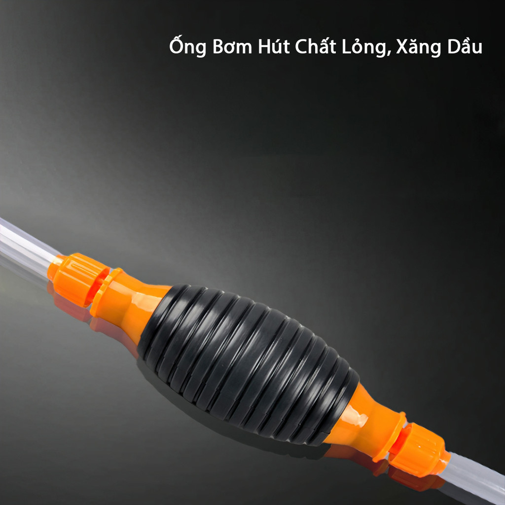 M6 Ống hút dầu bóp tay, ống bơm hút chất lỏng di động MALAN