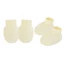 VIC 1 Bộ Cotton Sơ Sinh Chống Trầy Xước Găng Tay Và Booties Bộ Mềm Mại Thoáng Khí Tất Cho Bé Găng Tay Cho Trẻ Sơ Sinh Bảo Vệ Da