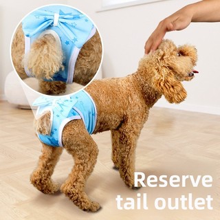 Quần sinh lý phổ biến cho chó Teddy Quần kinh nguyệt Quần dì Quần chống quấy rối Thích hợp cho chó nhỏ