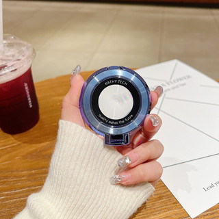 CHO Điện Thoại Di Động Có Giá Đỡ Nhẫn Trang Điểm Gương Đứng Xoay 360 Độ Sang Trọng Nhẫn Gấp Kim Loại Phụ Kiện Điện Thoại Di Động Mới