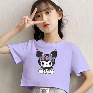 ÁO Thun MớI DàNh Cho Bé GáI In HìNh HoạT HìNh ThờI Trang Phù HợP VớI áO áO Thun Cho Bé GáI