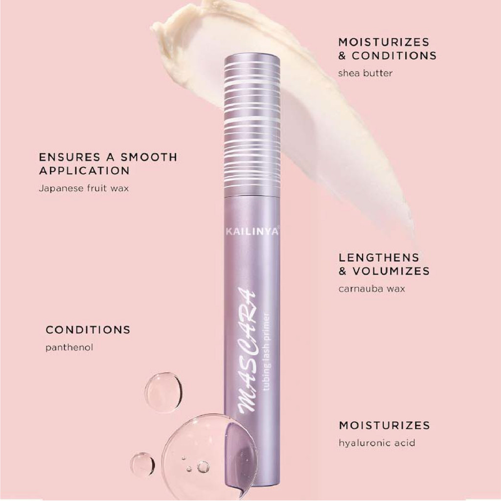 Mascara Chống Thấm Nước Mở Rộng Uốn Dày Dài Ba Chiều Nhanh Khô Lông Mi Primer