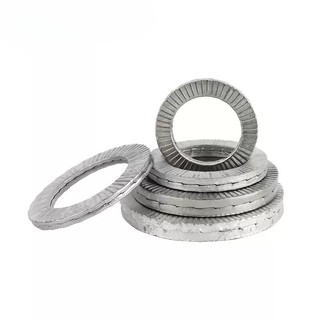 Long đền nord chống xoay , lông đền răng chống tháo , Long đen Inox 304 cho bulong  M3M4M5M6M8M10M12 ~ M42 【 JYD-ZZ-Z】