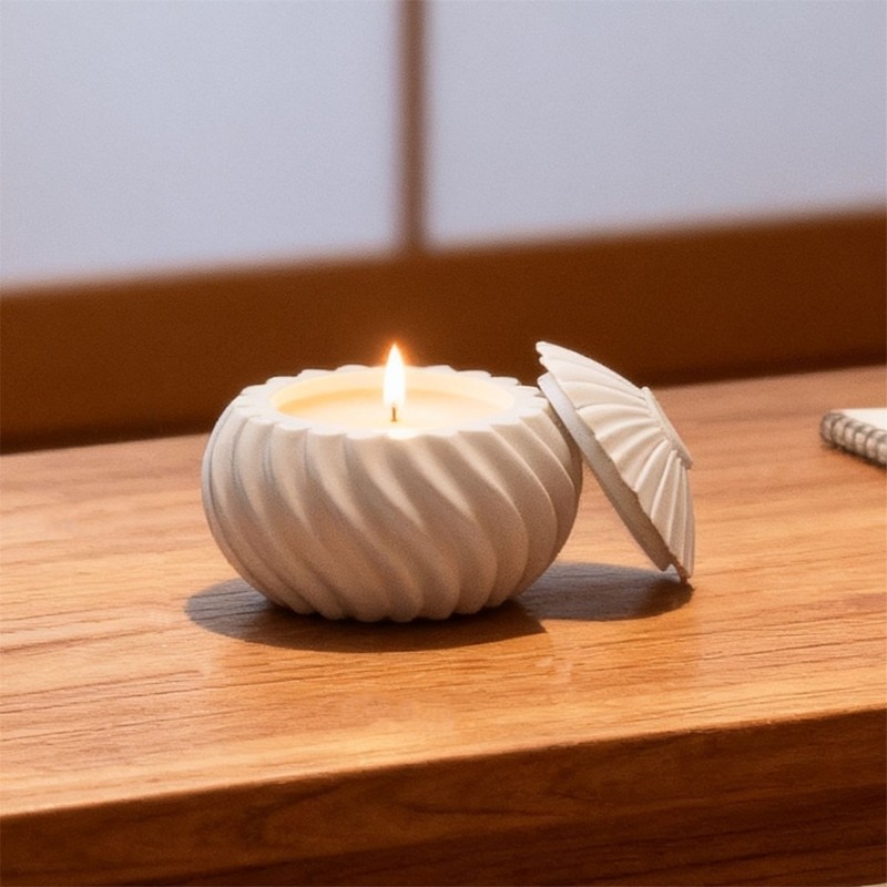 SHI Tealight Giá Đỡ Khuôn Silicon Nhựa Khuôn Đựng Đồ Trang Sức Hộp Đựng Khuôn Cho Nhựa Epoxy Trang Trí Nhà