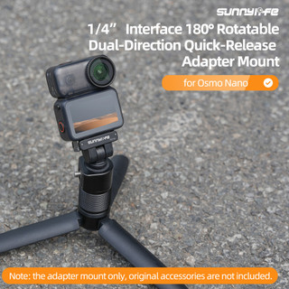 Dành cho DJI OSMO Nano Bộ chuyển đổi từ tính hai chiều 1 / 4 Bộ phận mở rộng Xoay có thể điều chỉnh Phụ kiện bảng phát hành nhanh