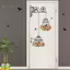 GCDHome Hoa Nhiều Màu Sắc Lồng Chim Bay Chim Treo Tường Tầng Sáng Tạo Trang Trí Nhà Phòng Khách Đề Can Giấy Dán Tường Phòng Ngủ Vườn ươm Trang Trí Cửa Sổ HOT
