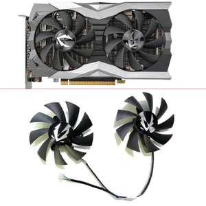 IiiNEW 87MM GA92A2H 0.35A GTX 1660 1660Ti quạt đồ họa cho Zotac GeForce RTX 2060 2070 Quạt làm mát thẻ Video siêu nhỏ * *