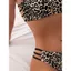 PYCOU 2 Bộ Bikini Cho Nữ, Bộ Đồ Bơi Tách Mùa Hè In Hình Da Báo, Bộ Đồ Tắm Thẩm Mỹ Rỗng Gợi Cảm Phong Cách Hoạt Động Bơi lội