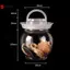 Hộp Đựng PET 500ml Kimchi Jar Bình Nước Trà Sữa Cốc Uống Nước Chai Di Động Nhà Bếp Nước VN