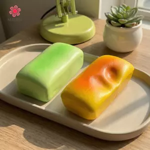 MJnmc Bánh Phô Mai Bánh Mì Đồ Chơi Đồ Chơi Chậm Bóp Đồ Chơi Vui Vẻ Căng Thẳng Nướng Bánh Cơm Cho Gia Đình Trang Trí Trường Học Sử Dụng Mới