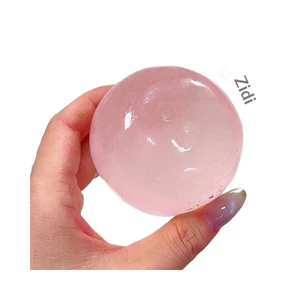 Bóng Squishy giảm căng thẳng thủ công, đồ chơi mềm giống như pha lê để thư giãn và chơi giác quan