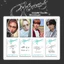 HT3 4 Cái / bộ Thẻ SHINee LOMO 6th Mini Album Atmos Bưu Thiếp Bộ Sưu Tập KPOP Ngôi Sao Ngoại Vi TH3