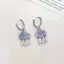 TMOY 1 Đôi Bông Tai Đám Mây Dễ Thương Pha Lê Xanh Mưa Mây Thả Bông Tai Thẩm Mỹ Kawaii Zircon Tai Bule Bông Tai Năm Mới Trang Sức Quà Tặng TMOY