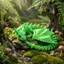 Tượng rồng QEARY, Đồ chơi rồng khớp nối in 3D sừng đôi, Thay đổi nhiều màu sắc thực tế Đôi mắt bí ẩn có cánh mô hình rồng trang trí để bàn