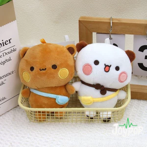 Giảm Giá [Giảm Giá] Một hoặc Hai Vải Búp Bê Sang Trọng Sáng Tạo Mũ Rơm Một hoặc Hai Ba Lô Vải Đồ Trang Trí Quà Tặng & - &