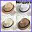 Mũ chống nắng MERIGGIARE Mũ băng đảng mùa hè Mũ rộng vành cao bồi Fedora
