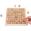 Đồ chơi học tập Montessori 99 Bàn nhân cho trẻ em Toán học Thực hành số học Quà tặng giáo dục cho trẻ mới biết đi tại nhà từ 3 tuổi trở lên