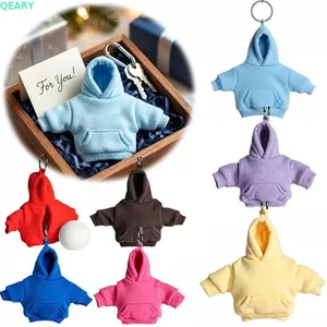 QEARY Mini Áo Khoác Móc Khóa, Co Giãn Mềm Mại Bóp Căng Thẳng Bóng Móc Khóa, Dễ Thương Squeezable Di Động Sáng Tạo Thời Trang Giải Nén Trang Trí Ba Lô Trang Trí Trang Trí