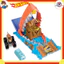 Hot Wheels Monster Truck Treasure Hunt Challenge Playset with 1 Mini Car — Vehicle Toy Playset, Ages 4+, Orange (HTP17)