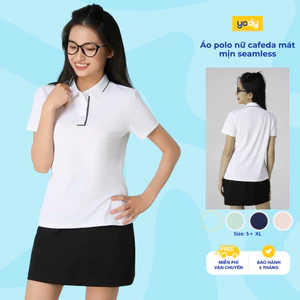 Áo Polo Yody Thể Thao In Nẹp Không Đường May mềm mại thoải mái vận động WAPO25S022
