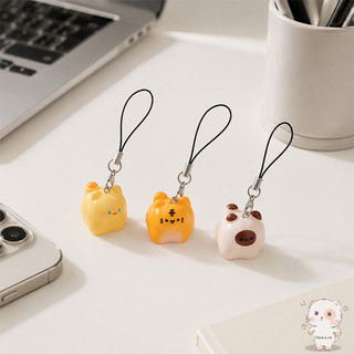 【Chamvn】Móc khóa điện thoại hình hoạt hình dễ thương tương thích với mọi loại ốp lưng thiết thực và đa năng. thời trang
