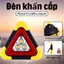 Đèn LED Cảnh Báo Nguy Hiểm Ô Tô Đa Năng - Biển Tam Giác Dừng Đỗ Khẩn Cấp, Năng Lượng Mặt Trời, Pin Sạc Dự Phòng