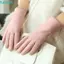 FUHUIOT Găng Tay Nữ Ấm Điểm Mềm Ngón Tay Plus Lông Cừu Mùa Thu Đông Trượt Tuyết De velvet