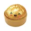 QEARY Bánh Bao Squishes, Squishy Mềm Chậm Đàn Hồi Lấp Lánh Cá Mập Bánh Bao Đồ Chơi Squishy, Đồ Chơi Squishy Pinch Le Với Máy Hấp Fidget Bóp Bun Quả Bóng Cảm Giác Đồ Chơi Fidget