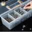 Hộp sắp xếp dụng cụ đa ngăn trong suốt Lưu trữ phần cứng dung lượng lớn cho xưởng nhà để xe Phòng thủ công ELWW