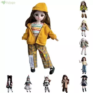 Quần áo búp bê YOLOGO, Áo len xinh xắn Quần áo BJD cỡ 30cm, Váy Gothic thời trang dễ thương Bộ thường ngày Váy búp bê tỷ lệ 1 / 6 Quần áo trẻ em