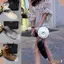 Móc khóa đuôi CHEESELY, Đạo cụ hiệu suất COS Móc khóa lông giả đẹp, Mặt dây chuyền túi 40cm quyến rũ