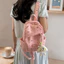 SQ11 Mặt dây chuyền miễn phí Polka Dot Schoolbag dành cho học sinh Ba lô đi làm đa năng dung tích lớn đa năng