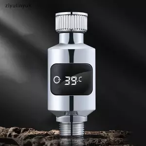 Ziyulinyuk Phòng Tắm Kỹ Thuật Số Vòi Tắm Nhiệt Kế Màn Hình LED Chính Xác Kiểm Tra Nhiệt Độ Nước Cho Bé Tắm VN
