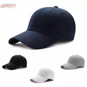 HFSHY Unisex Mũ Trơn Cong Chống Nắng Mũ Ngoài Trời Chống Bụi Mũ Bóng Chày Màu Trơn Thời Trang Có Thể Điều Chỉnh Giải Trí Mũ Nam Nữ VN