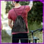 Túi bảo hiểm xe đạp Hành lý xe máy Dây rút Polyester bên trong