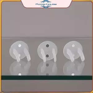Phụ kiện trưng bày huy hiệu vô hình từ tính Acrylic trong suốt cao POWER để lưu trữ đồ dùng văn phòng cuộc họp.
