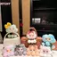 HFSHY Vinyl Mặt Mây Dễ Thương Sang Trọng Búp Bê Móc Khóa Mặt Dây Chuyền Thời Trang Bapa Trang Trí Cho Thiếu Niên Bé Gái Bé Trai Tốt Nghiệp Quà Tặng Nhỏ VN