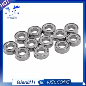 12 Vòng bi thép 3X6X2mm cho C14 C24 C34 C44 MN D90 MN-90 MN99S RC Phụ tùng xe hơi Phụ kiện nâng cấp