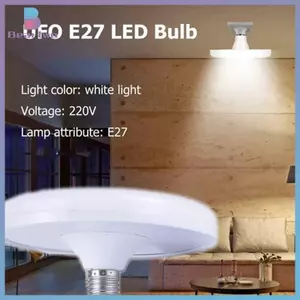 < beartwo > Bóng Đèn LED 220V E27 Đèn Led Siêu Sáng 15W UFO Đèn Led Trong Nhà Trắng Lạnh Đèn Bàn Đèn Nhà Để Xe Mới