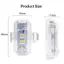Đèn cảnh báo LED RGB xe máy POWER Đèn tín hiệu Mini đa năng có bộ điều khiển Đèn nhấp nháy Đèn báo an toàn 7 màu.